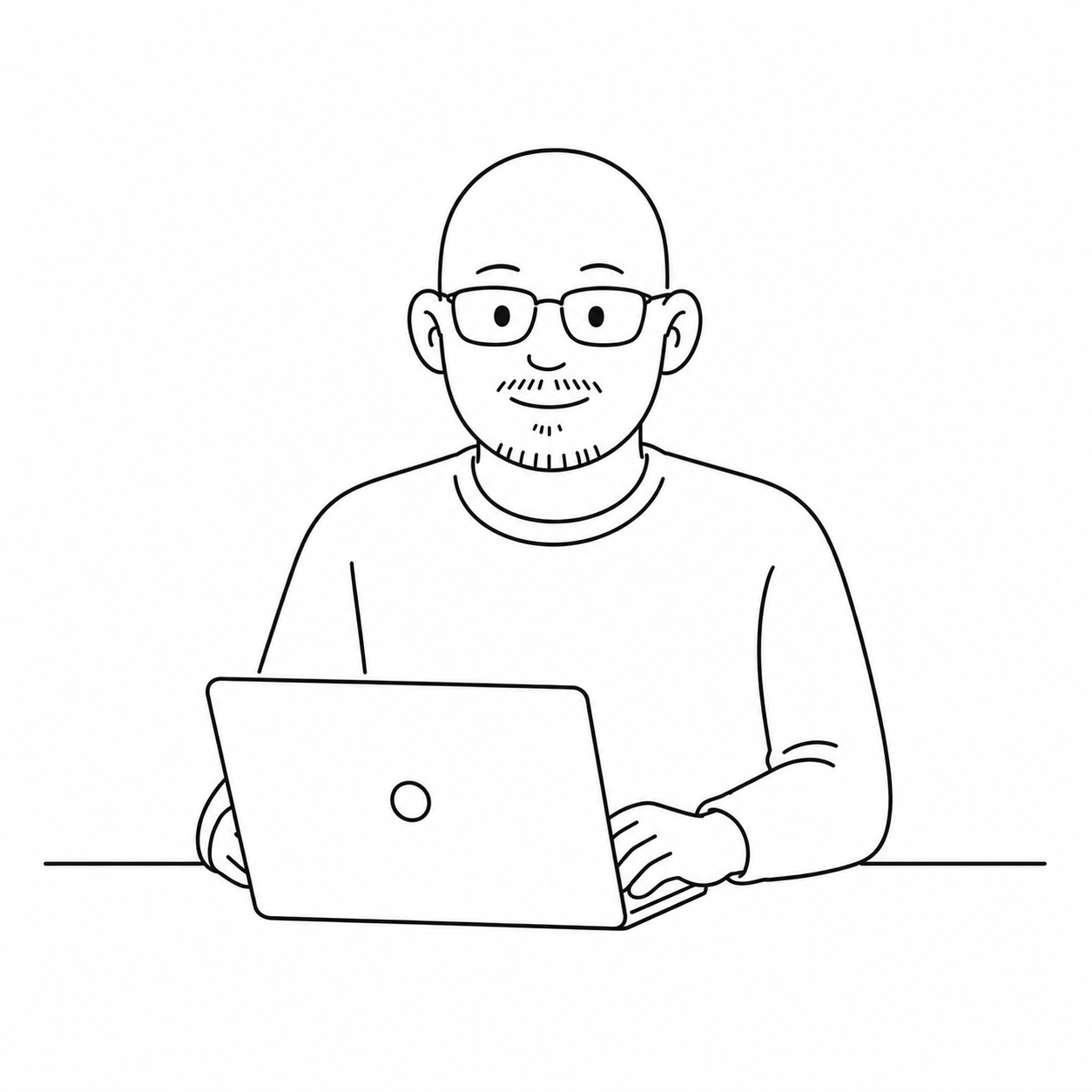 フジモリのイラスト